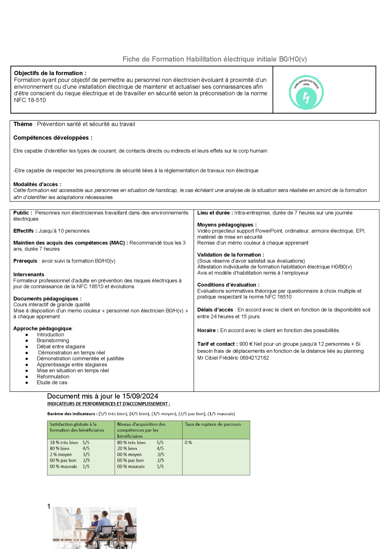 Fiches formationsmac hab elec h0 b0